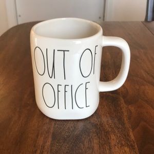 Rae Dunn OUT OF OFFICE mug NWOT